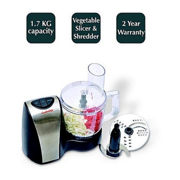 Cambridge Food Processor 1.7KG Capacity (FP-117)