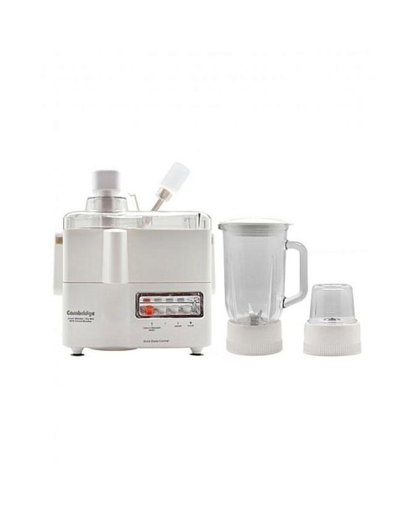 Cambridge 3 In 1 Juicer Blender Grinder 400W -White (JB-400)