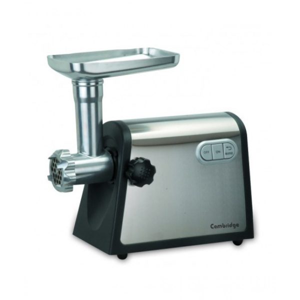 Cambridge Steel Body Meat Grinder Black & Silver 1600W (MG-290)