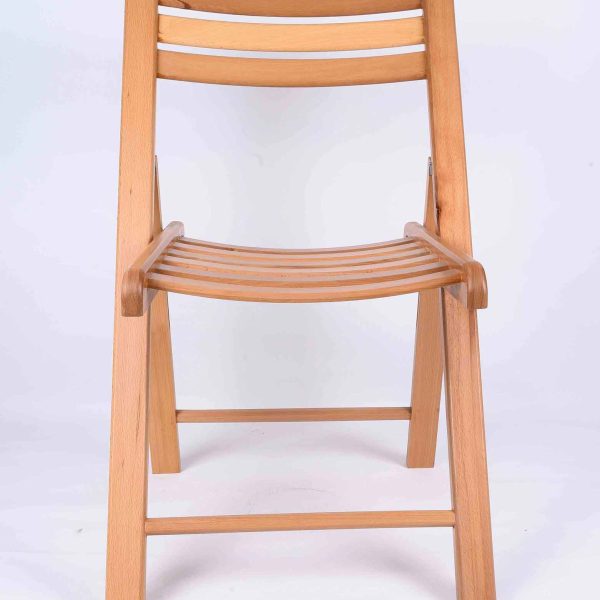 Beechwood Folding Chair Brown