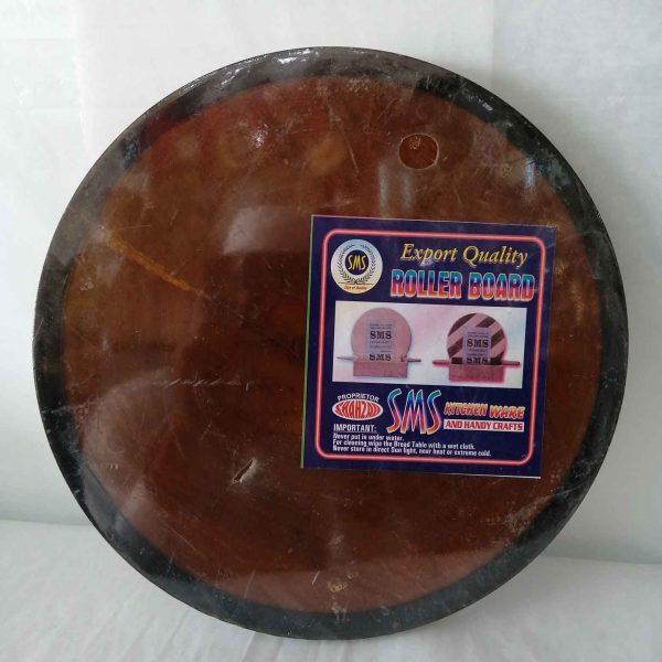 wooden roti board or chakla