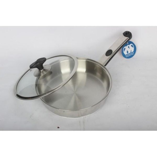 Alpha Pure Stainless Steel Fry Pan 24cm