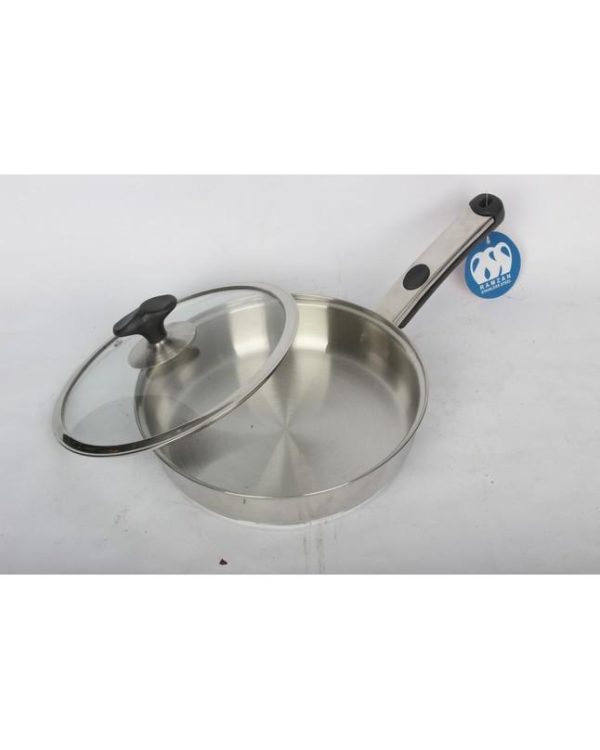 Alpha Pure Stainless Steel Fry Pan 24cm