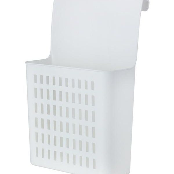 Shuttle Hanging Cupboard Closet Organizer Basket (White)