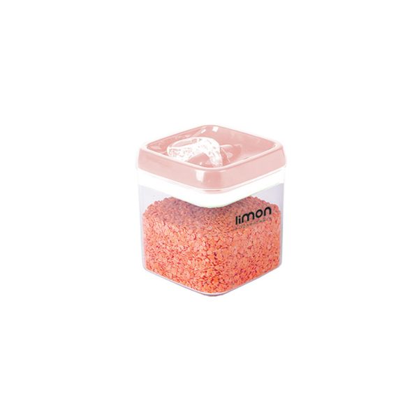 Limon Rectangle Shater Proof Canister Container No. 3