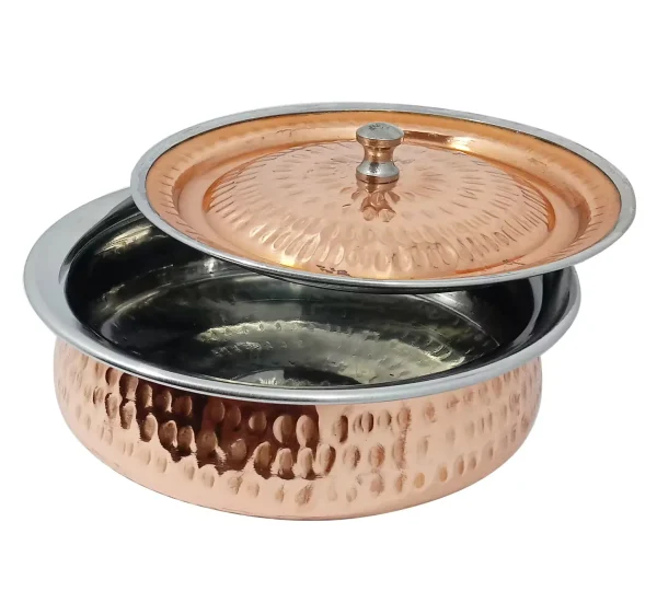 Premium Copper Coated Karahi - Image 2