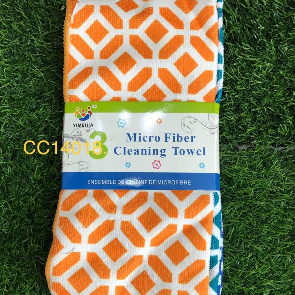 Micro Fiber Cleaning Towel 3pcs Set