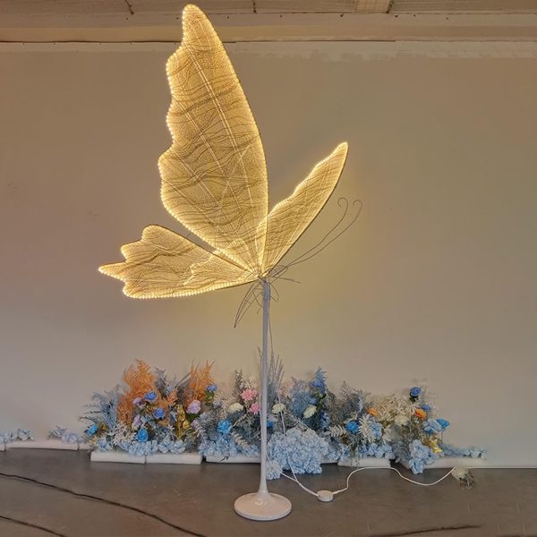 Butterfly Wing LED Floor Lamp,