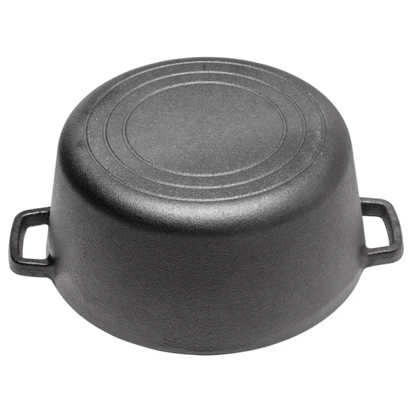 Premium Cast Iron Dutch Oven Pot – Perfect for Camping & Slow Cooking - Image 3