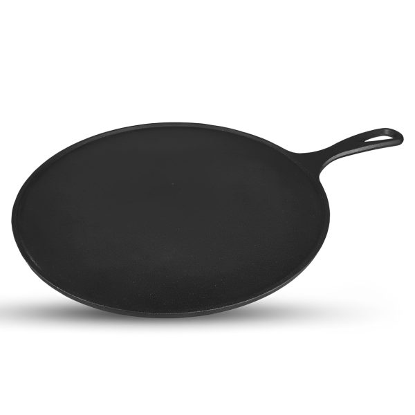 Iron Tawa - Heavy Duty Cast Iron Griddle for Cooking | Pre-Seasoned & Durable - Image 4