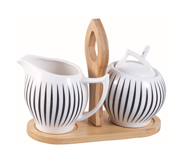 Ceramic Sugar & Creamer Set – Stylish Coffee & Tea Serving Set