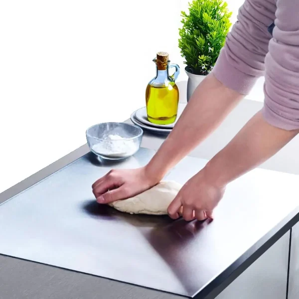 Premium Stainless Steel Cutting Board – Hygienic, Durable & Rust-Free - Image 3