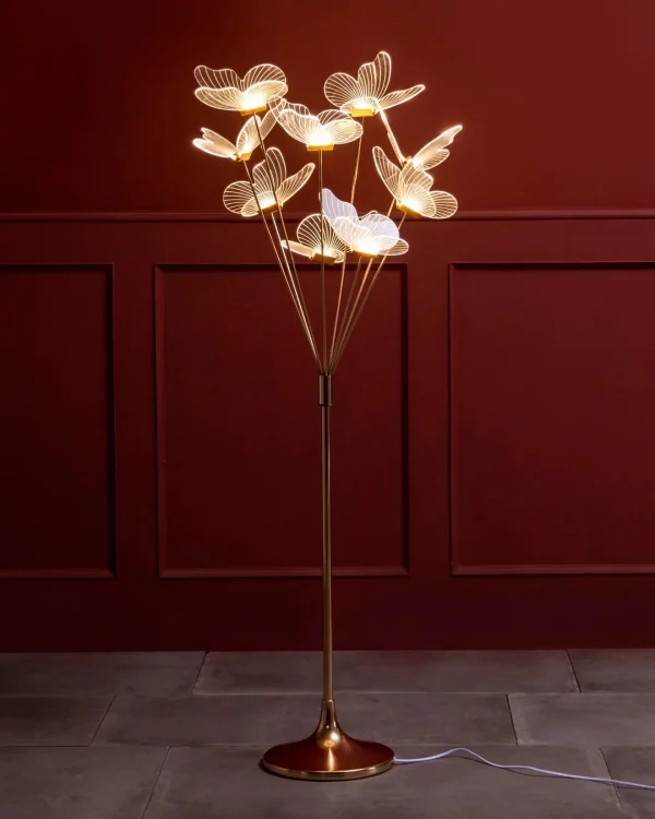 7 Butterfly LED Lamp – Elegant Colorful Night Light for Home Décor - Image 2
