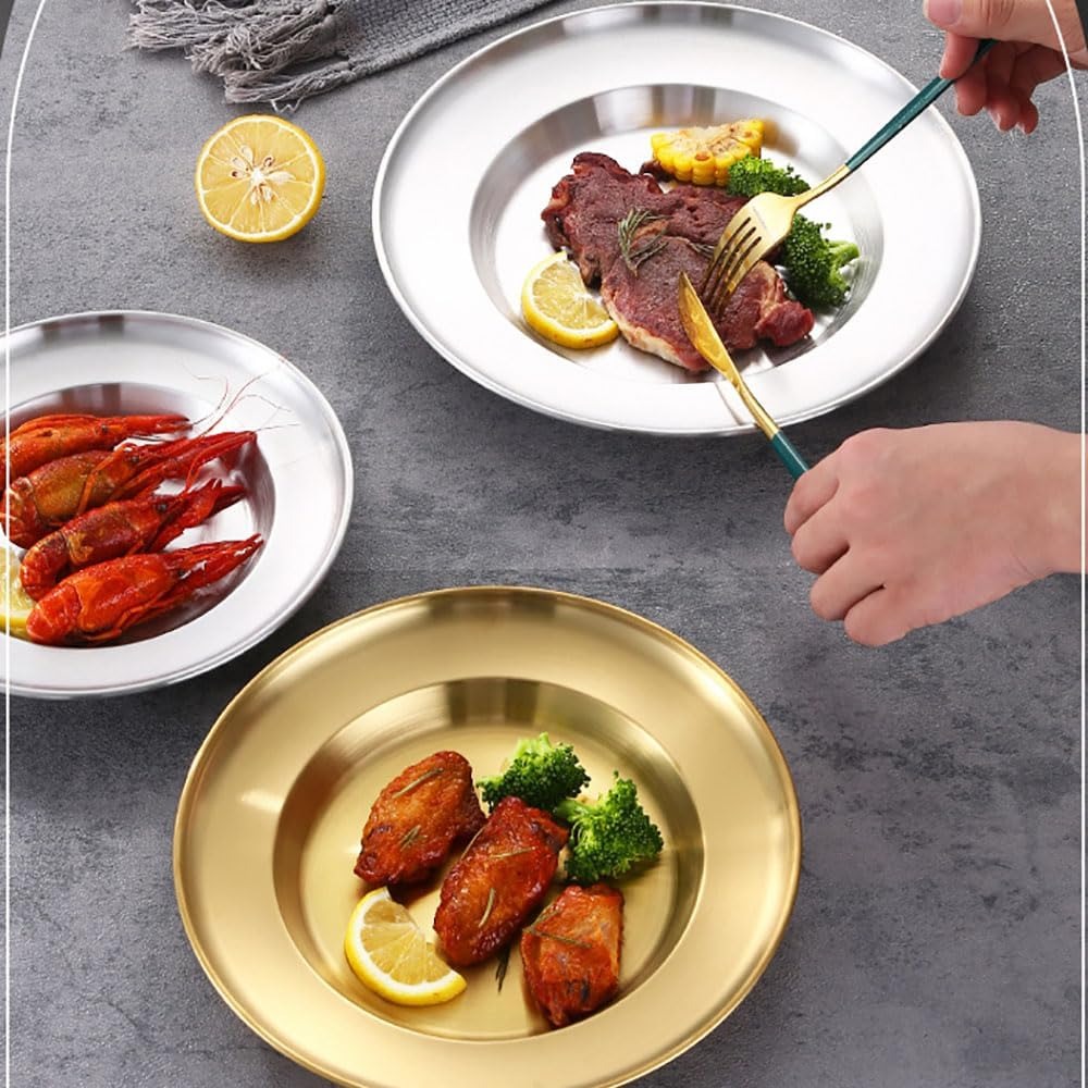 Stainless Steel Dinner Pla 