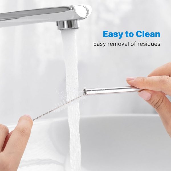 Stainless Steel Straw with Silicone Tip for  40oz Tumbler - Image 3