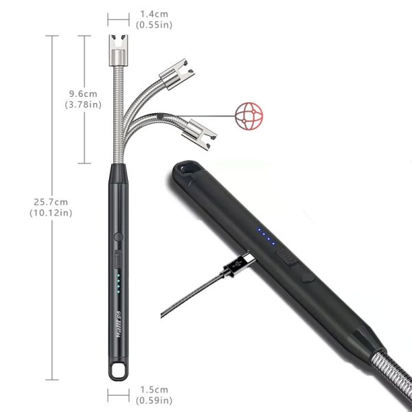 Usb chargeable electric lighter