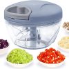 Manual Food Chopper - Vegetable Cutter 500ml