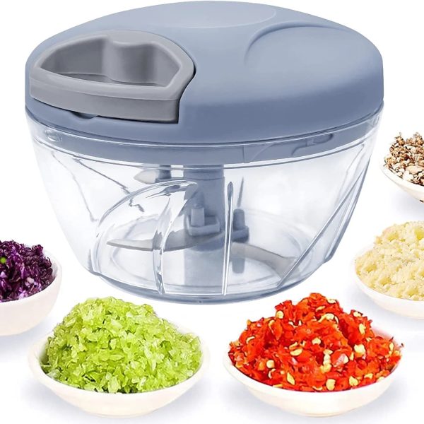Manual Food Chopper - Vegetable Cutter 500ml