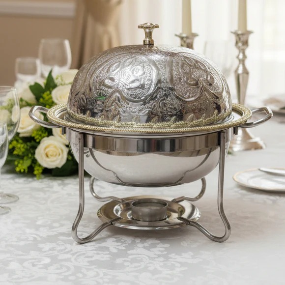 Elegant Stainless Steel Chafing Dish (1)